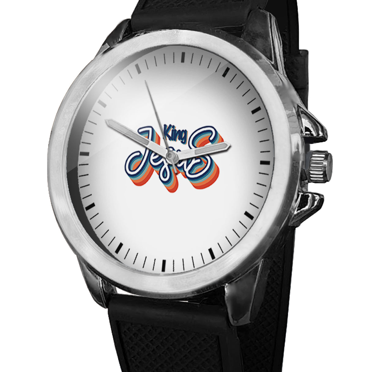 BYF8 Jesus Is Lord Premium Unisex Wristwatch