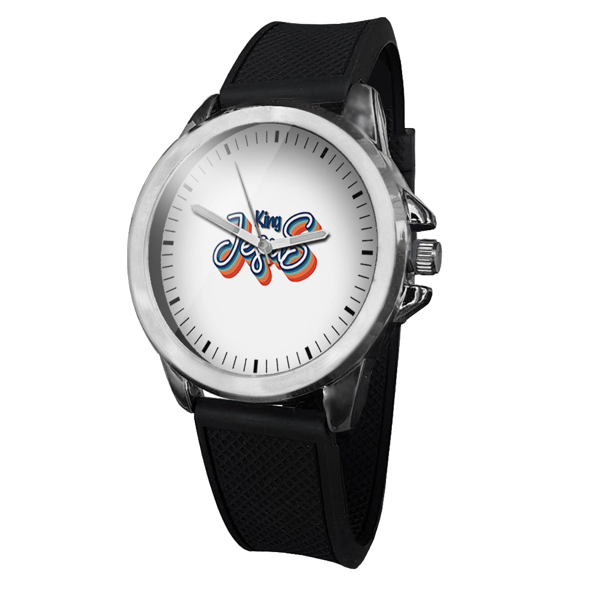 BYF8 Jesus Is Lord Premium Unisex Wristwatch
