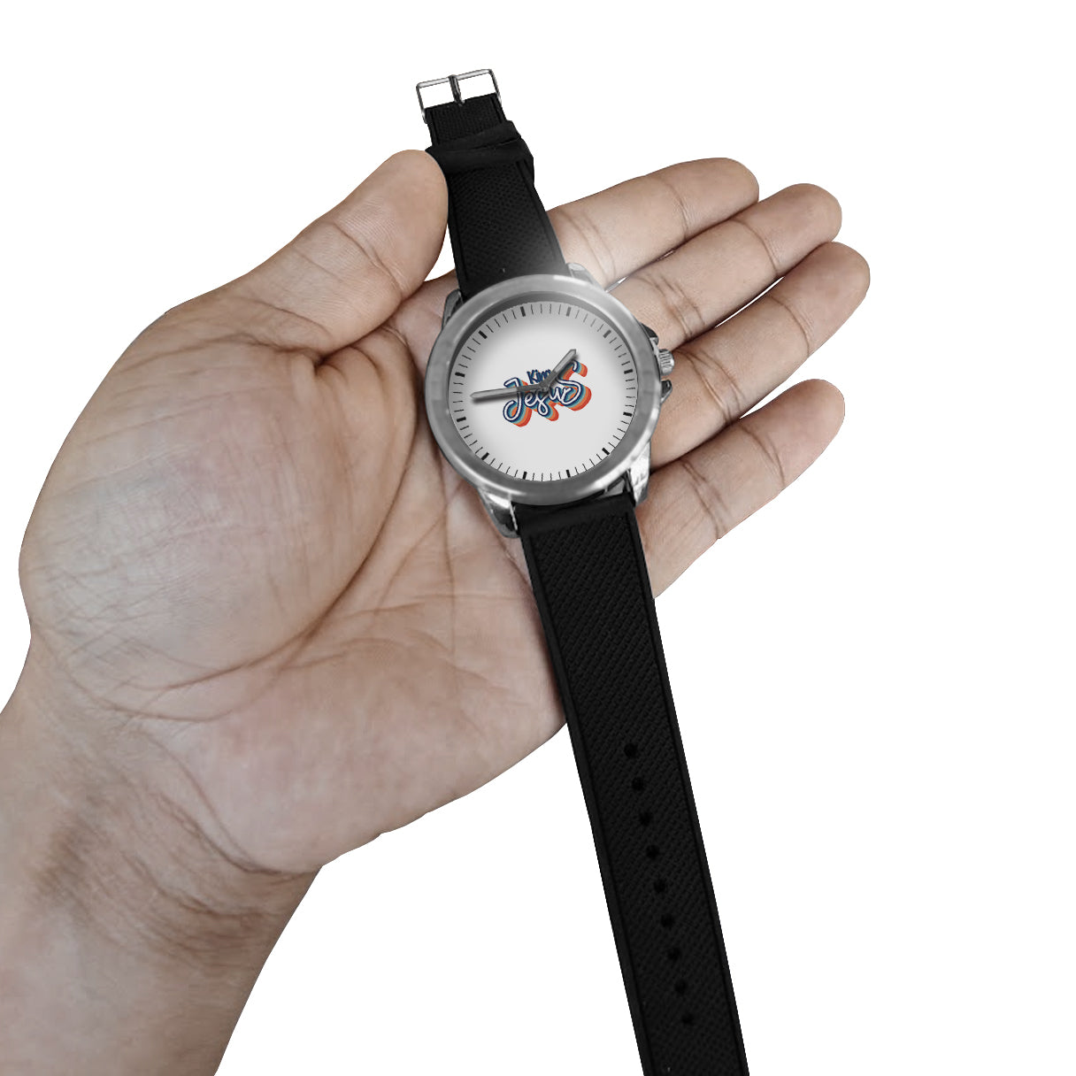 BYF8 Jesus Is Lord Premium Unisex Wristwatch