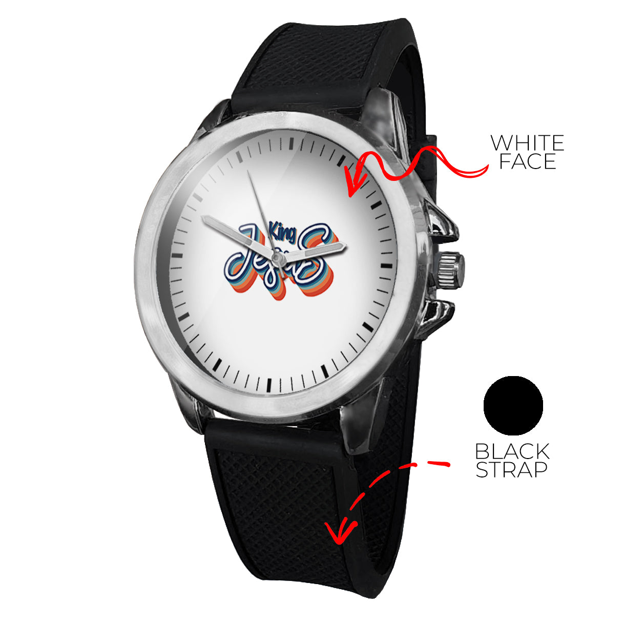 BYF8 Jesus Is Lord Premium Unisex Wristwatch