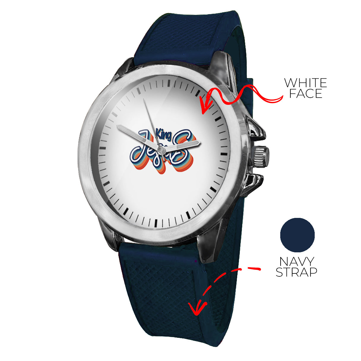 BYF8 Jesus Is Lord Premium Unisex Wristwatch