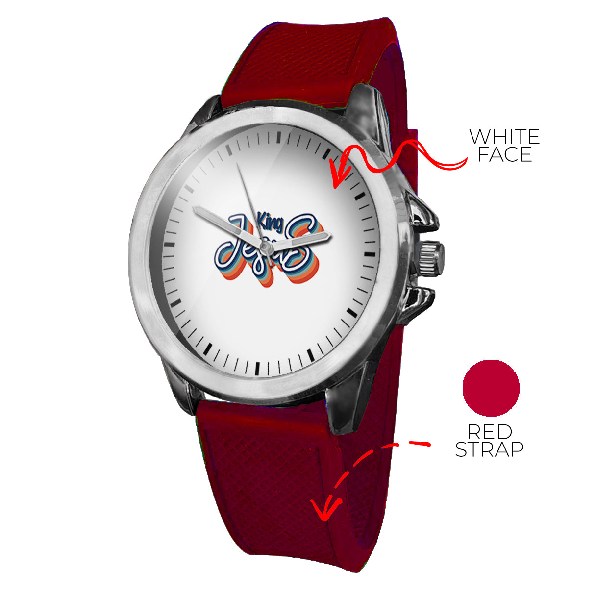 BYF8 Jesus Is Lord Premium Unisex Wristwatch