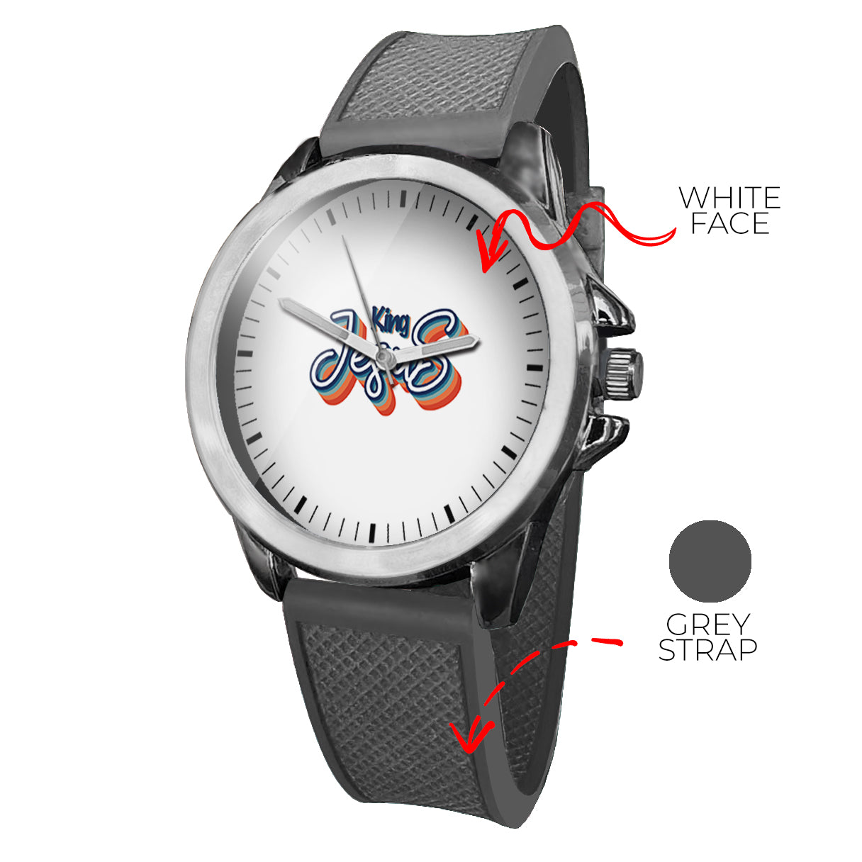 BYF8 Jesus Is Lord Premium Unisex Wristwatch