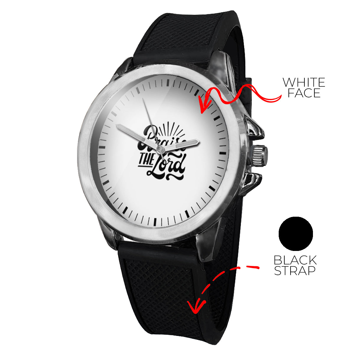 BYF8 Praise The Lord Premium Unisex Wristwatch