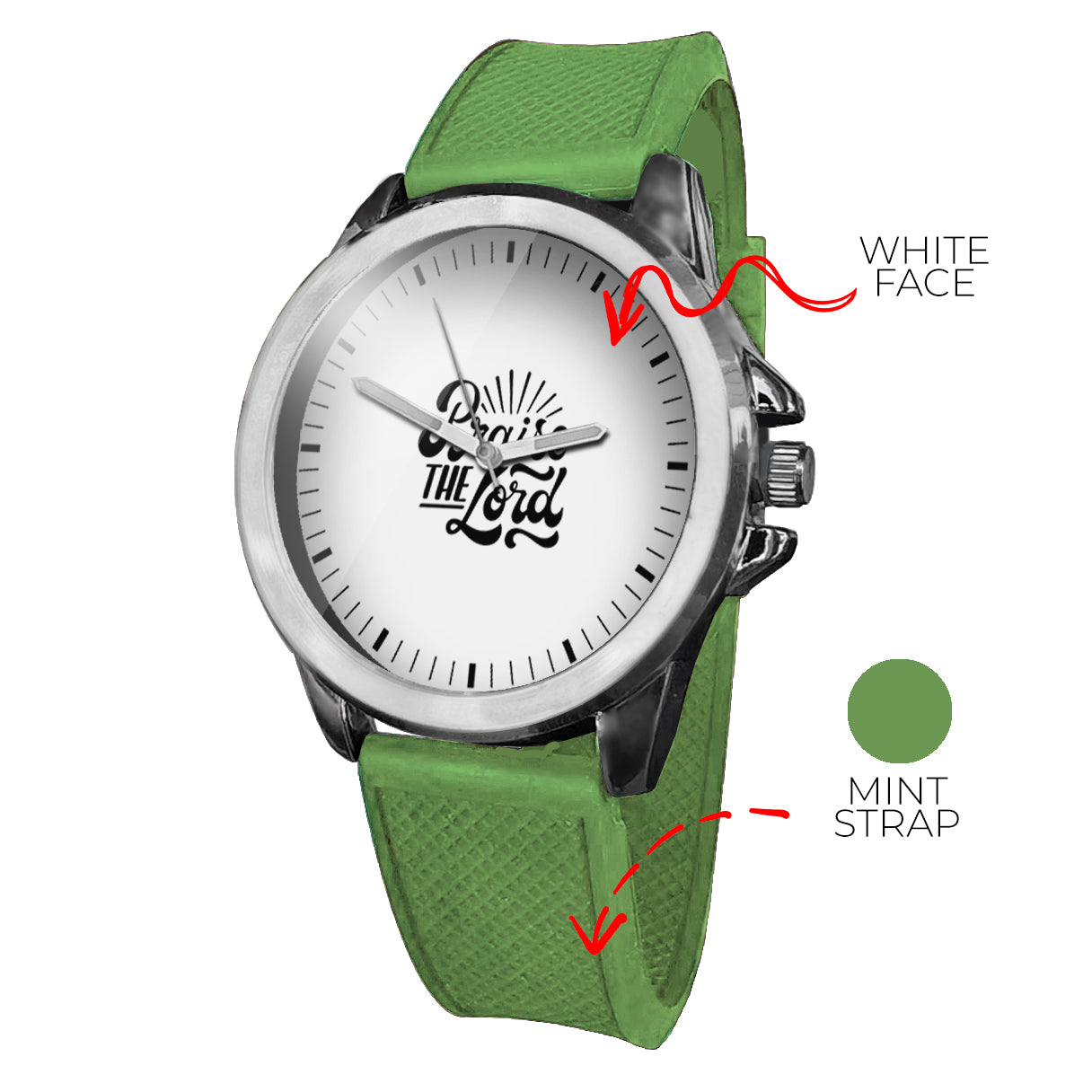 BYF8 Praise The Lord Premium Unisex Wristwatch