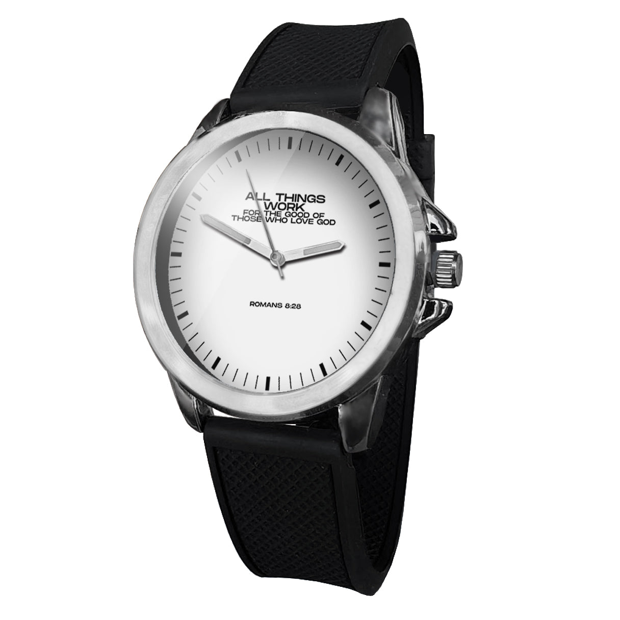 BYF8 All Things Work For The Good Unisex Wristwatch