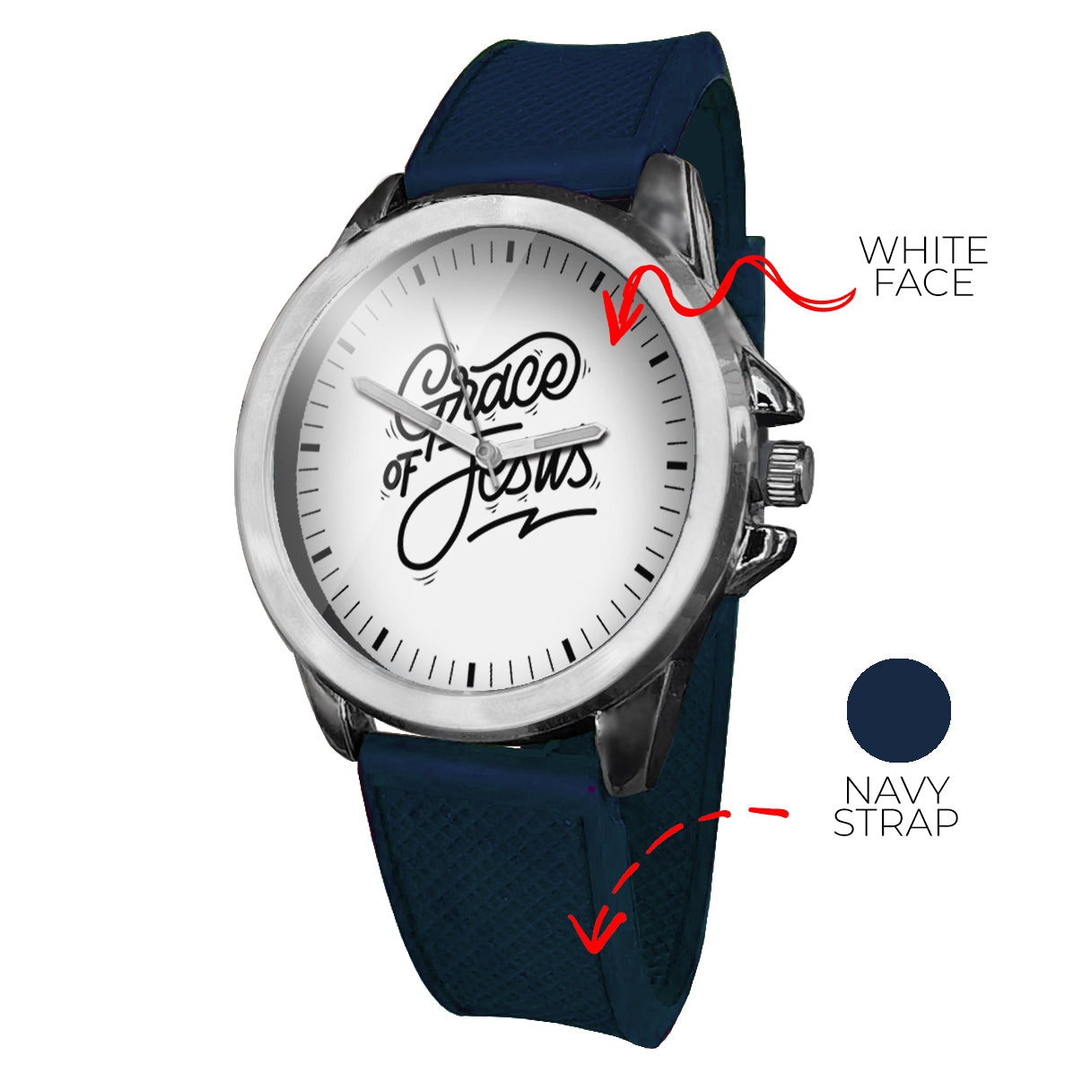 BYF8 Grace of Jesus Premium Unisex Wristwatch