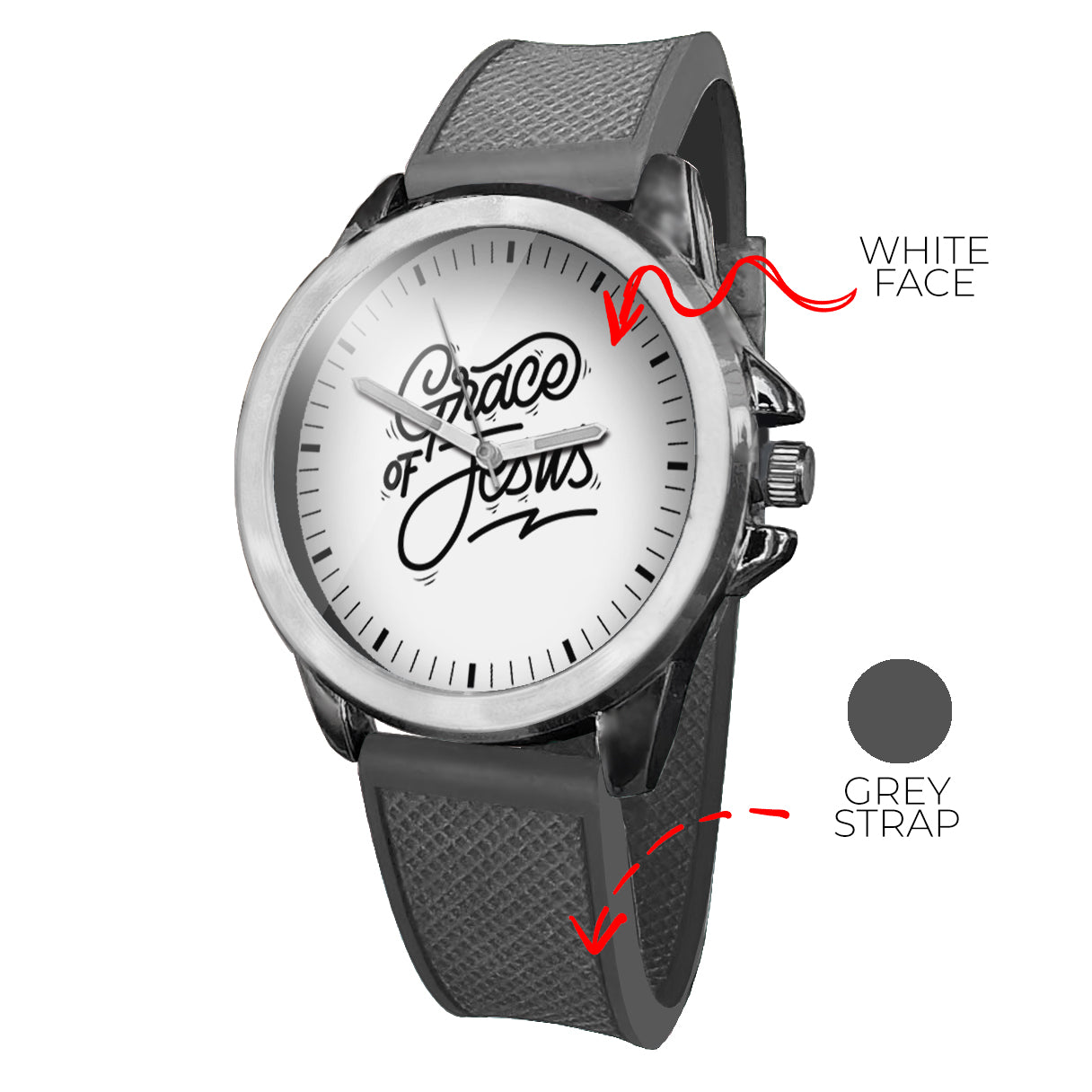 BYF8 Grace of Jesus Premium Unisex Wristwatch