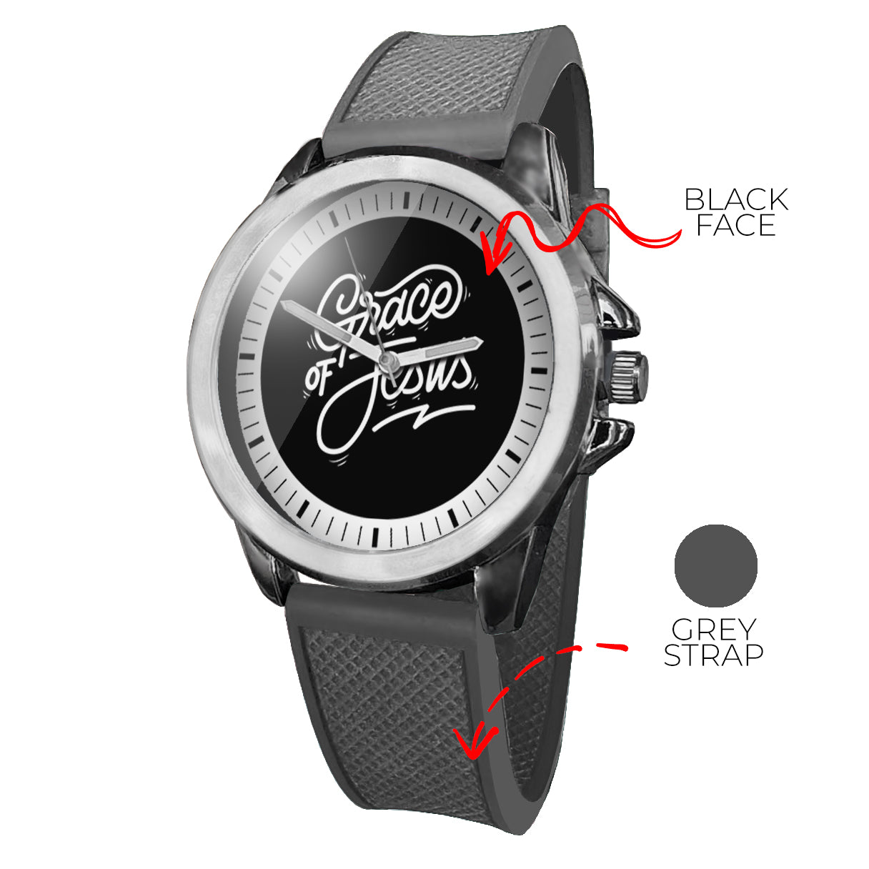 BYF8 Grace of Jesus Premium Unisex Wristwatch