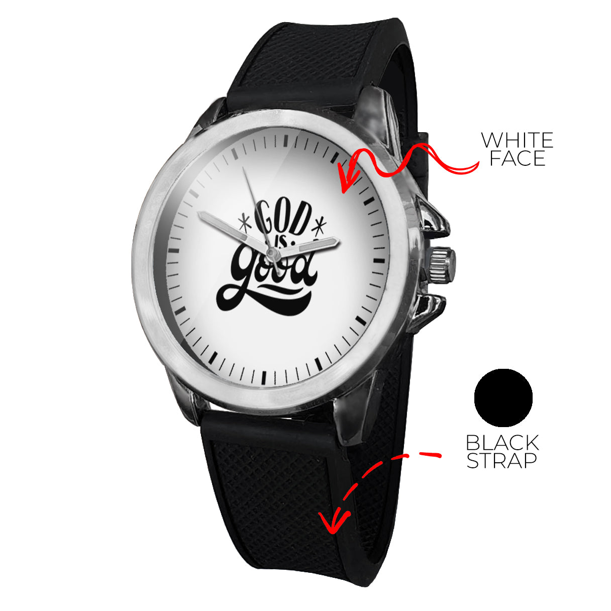 BYF8 God is Good Premium Unisex Wristwatch