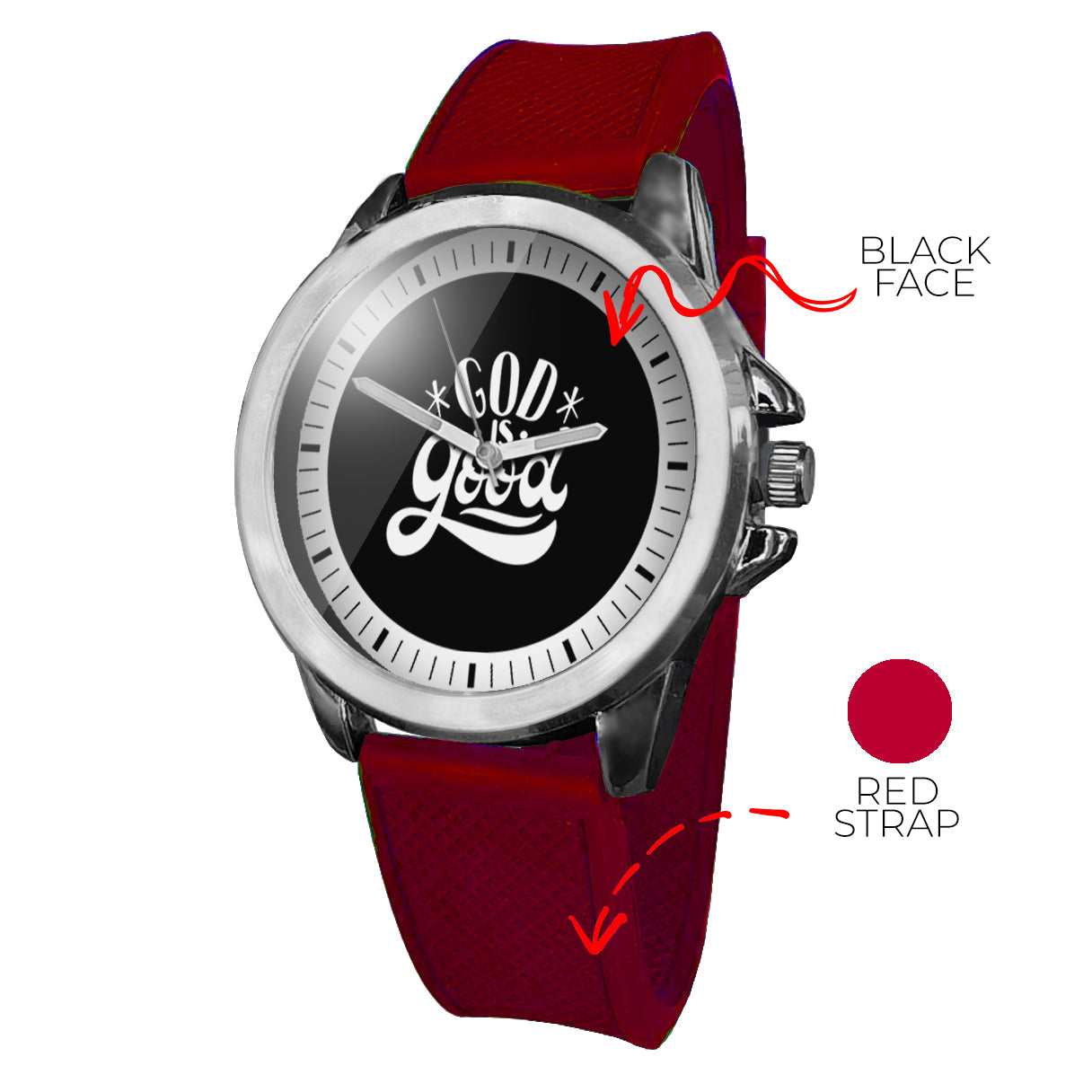 BYF8 God is Good Premium Unisex Wristwatch