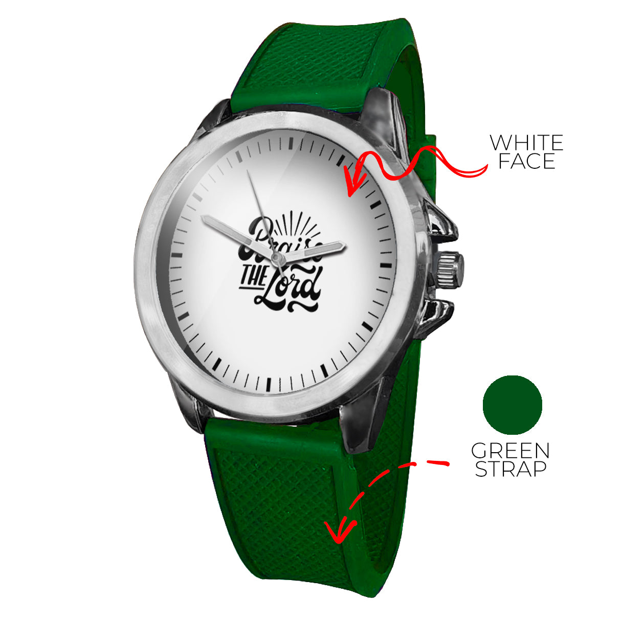 BYF8 Praise The Lord Premium Unisex Wristwatch